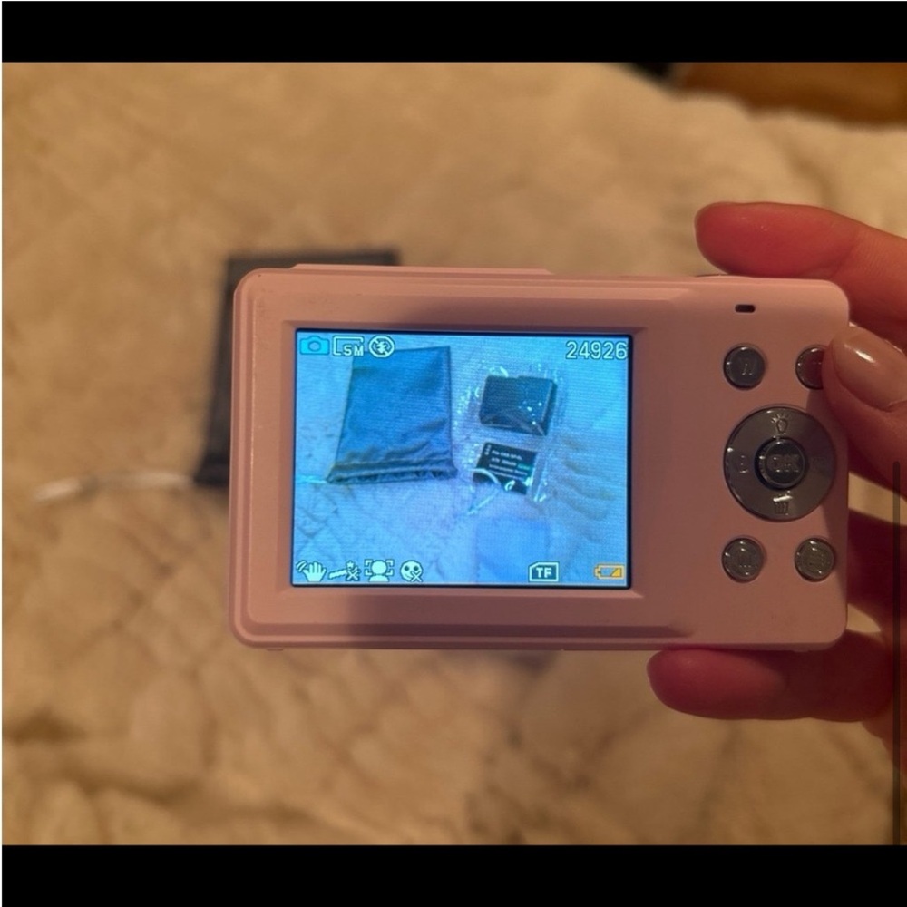 Pink Digital Camera with Flash - Picture 3 of 3